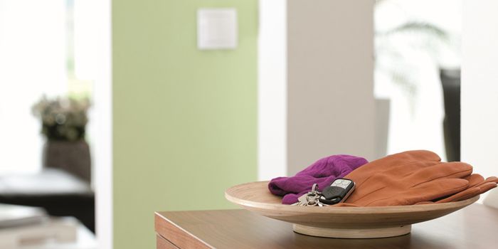 You can control the smarthome products from Devolo either with your cell phone or the remote control. Image source: Swiss IT Reseller