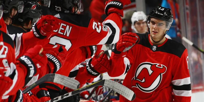 Capturing ice hockey hearts in a storm – Nico Hischier in the NHL Capturing ice hockey hearts in a storm – Nico Hischier in the NHL