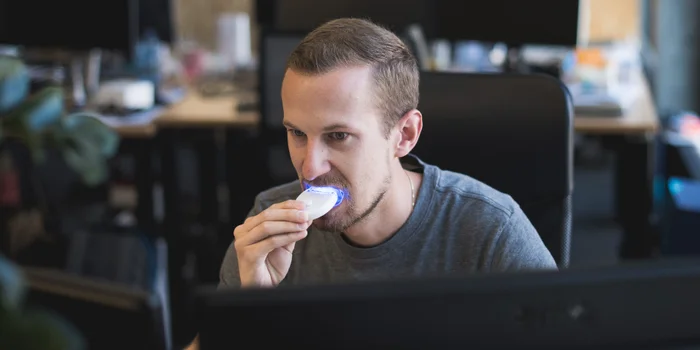 For use at work (or at home): the goBright tooth whitening kit For use at work (or at home): the goBright tooth whitening kit