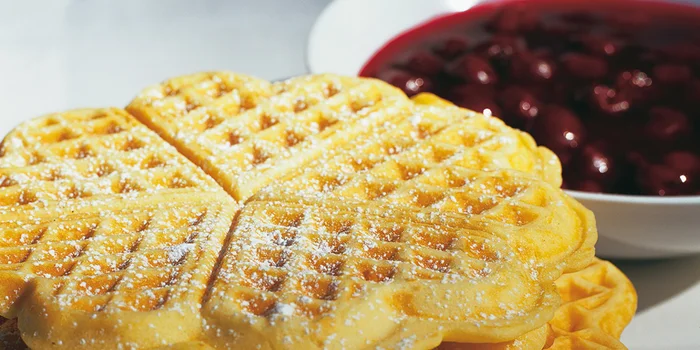 Que ce soit au petit-déjeuner ou en dessert, les gaufres conviennent toujours Que ce soit au petit-déjeuner ou en dessert, les gaufres conviennent toujours