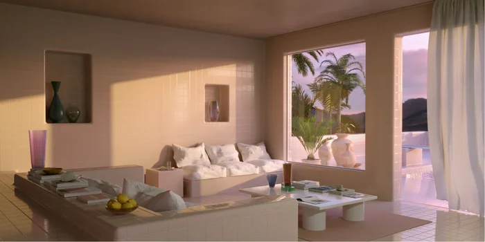 «Poolside Lounge» by Charlotte Taylor and Hannes Lippert.