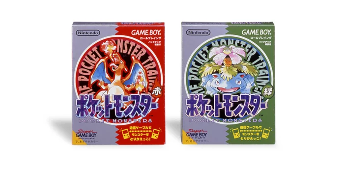 Am 27. Februar 1996 erscheinen in Japan die beiden Game Boy-Spiele «Pokémon Rote Edition» und «Pokémon Grüne Edition»