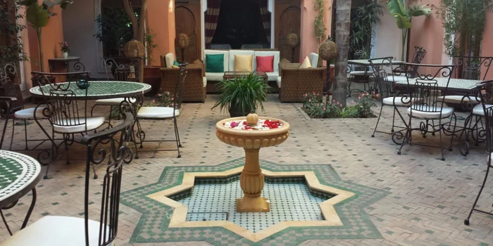 Musterparadies: ein Riad in Marrakesch Musterparadies: ein Riad in Marrakesch