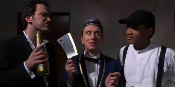 Im Film «Four Rooms» erleben die Gäste eines ehemaligen Luxushotels eine besonders abenteuerliche Silvesternacht. Im Film «Four Rooms» erleben die Gäste eines ehemaligen Luxushotels eine besonders abenteuerliche Silvesternacht.