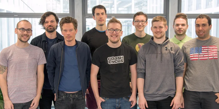 Teamwork: Ivan Viñas, Ramun Liesch, Sebastien Pietsch, Oliver Herren, Christoph Ebert, Daniel Billingham, Tobias Käppeli, Istvan Flach, Christopher Holder. (Not pictured: Andri Bühler)